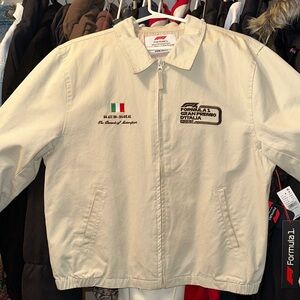 PacSun Cream Lightweight Jacket